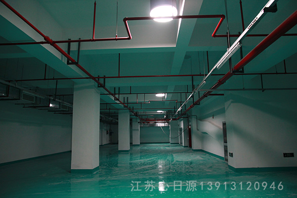 索樂圖無電照明應用于地下車庫